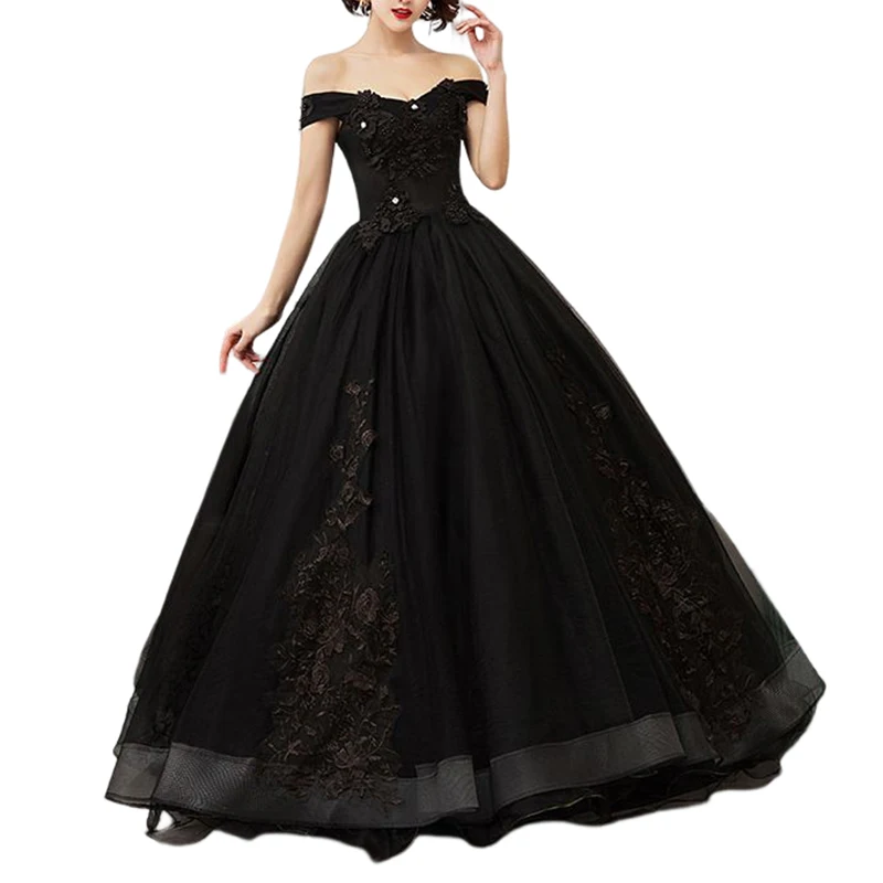 Prom Sweet 15 Dresses Ball Gowns Evening Quinceanera Dresses Elegant Embroidery Off Shoulder Party Lace Pink OEM Service Satin