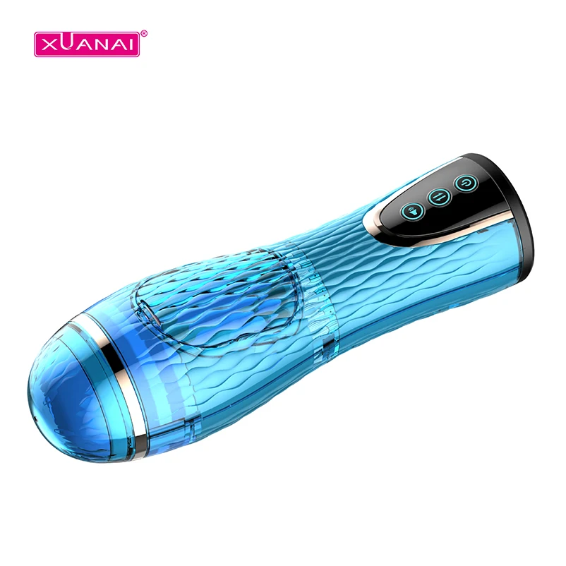 
Automatic Masturbator 4 Frequencies Realistic Vagina Pussy Sucking Vibrating Masturbation Cup Telescopic Pussy Licking Toy Sex 