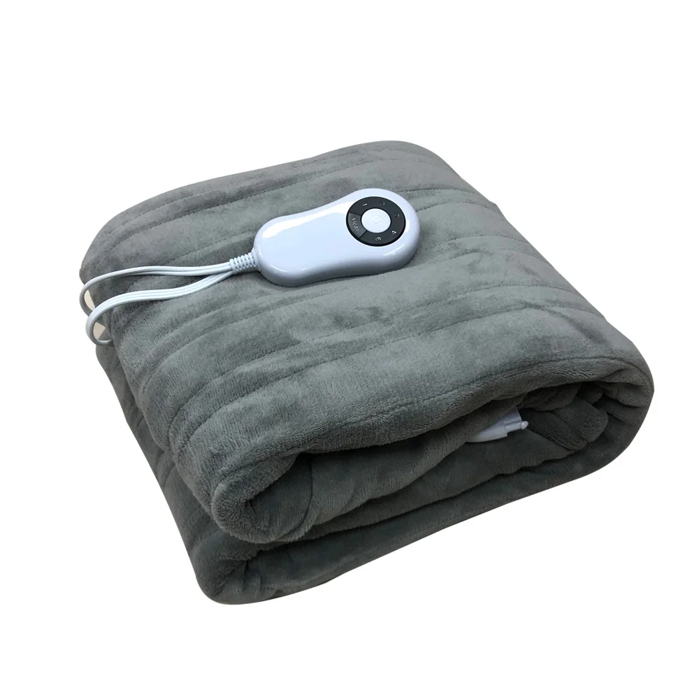 Electric Blanket  Blanket CE GS Bed Warmer Heater Thermal Heating Washable Soft Plush  Luxury casual Flannel Amazon Hot Sale