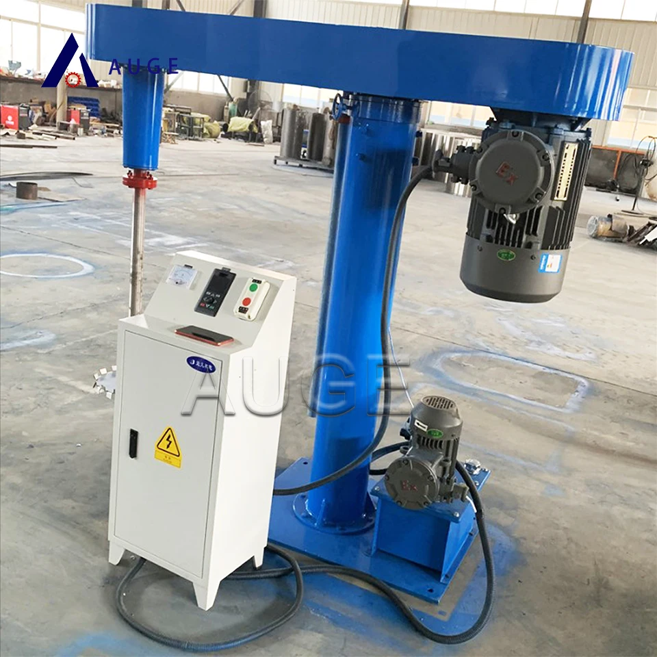 Industrial High Speed Disperser Dispersing Machine Electric Hydraulic Lift Liquid Dispersion Mixer Machine