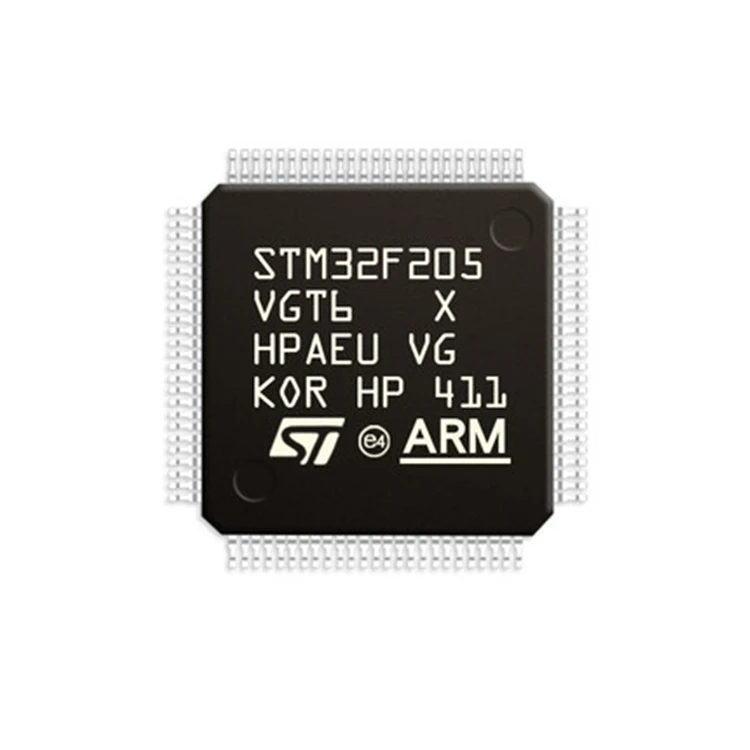 New original STM32F205VGT6 package LQFP-100 ARM Cortex-M3 32-bit microcontroller - MC