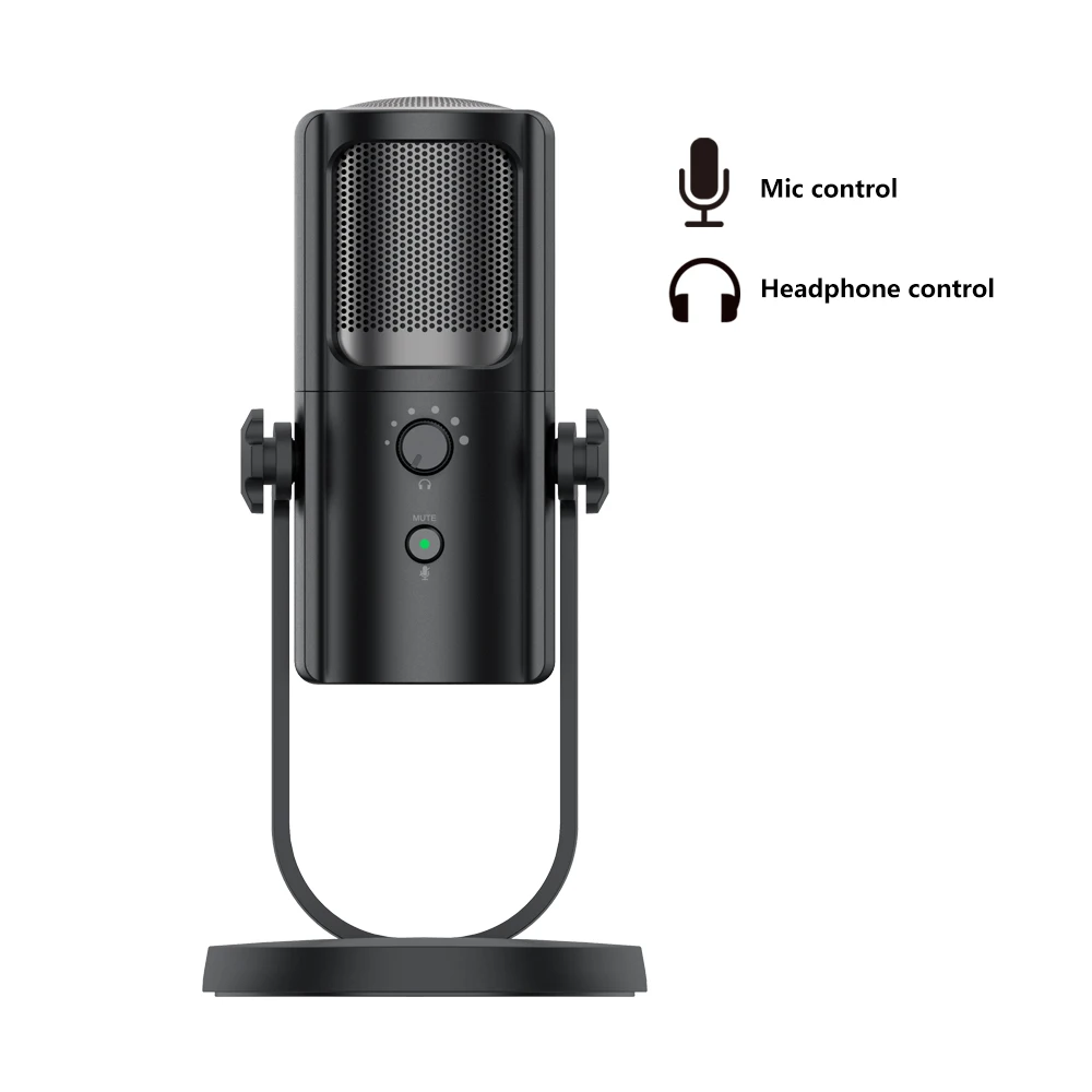 Wholesale Price Podcast Recording USB Condenser Microphone for Phone PC Laptop