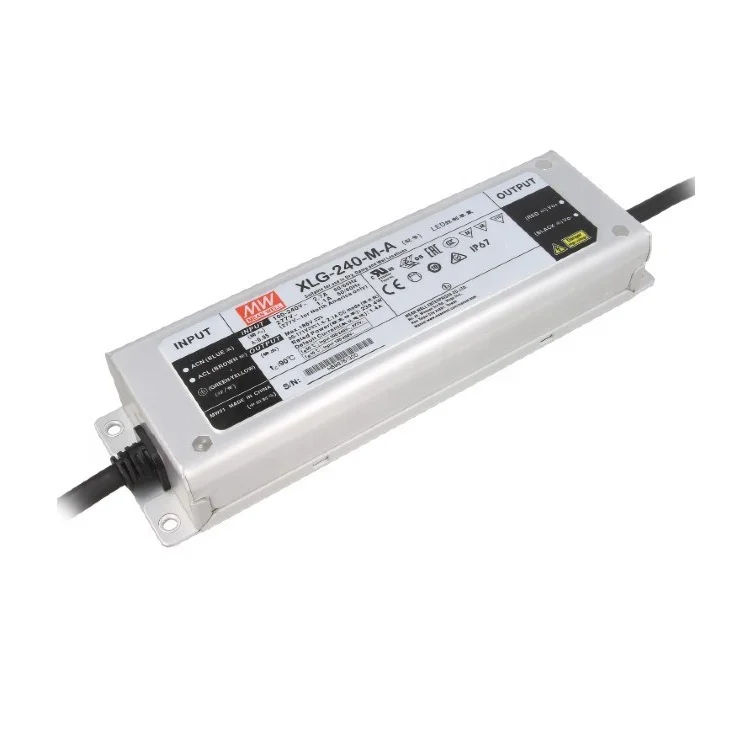  MEANWELL бренд Mean Well представляет XLG-240 240 W XLG 240H XLG-240-H-AB XLG-240-H XLG-240-H-A светодиодный