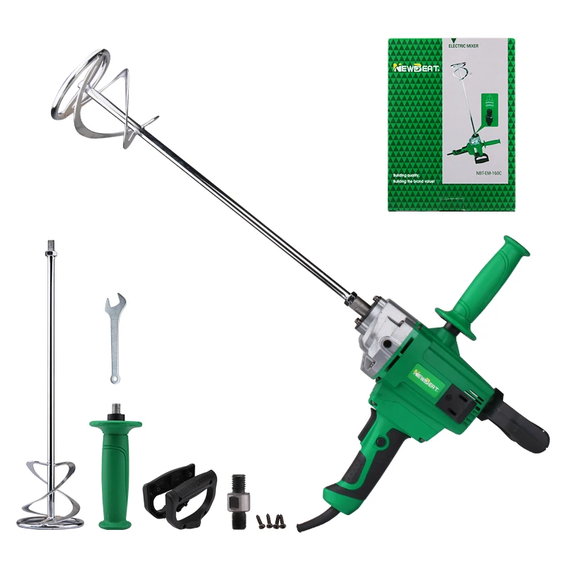 NewBeat 16mm Heavy Duty Cord Power Tools Concrete Hand Cement Electric Paint Mixer Drill Machine