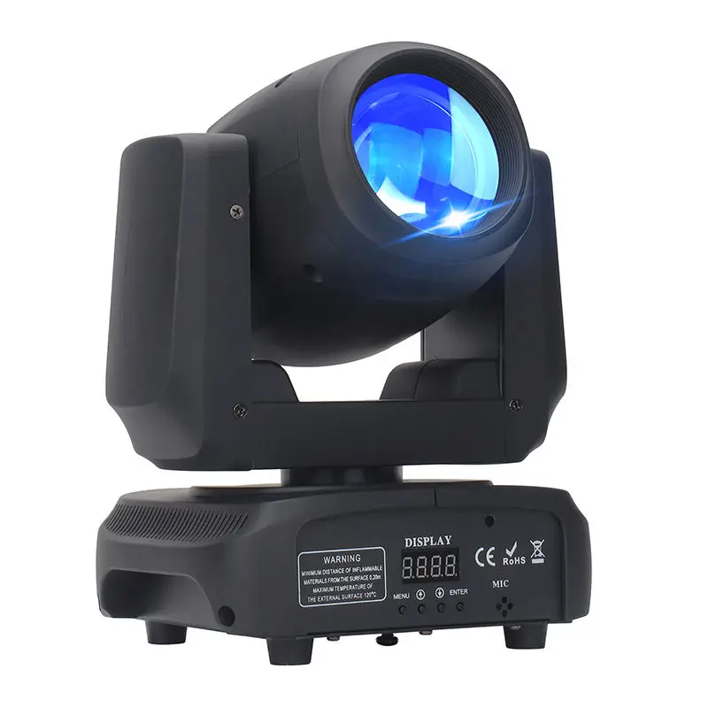 Hot Sale 100W Dmx 8 Gobo Colors 18 Prism Led Beam Moving Head Light For Dj Party