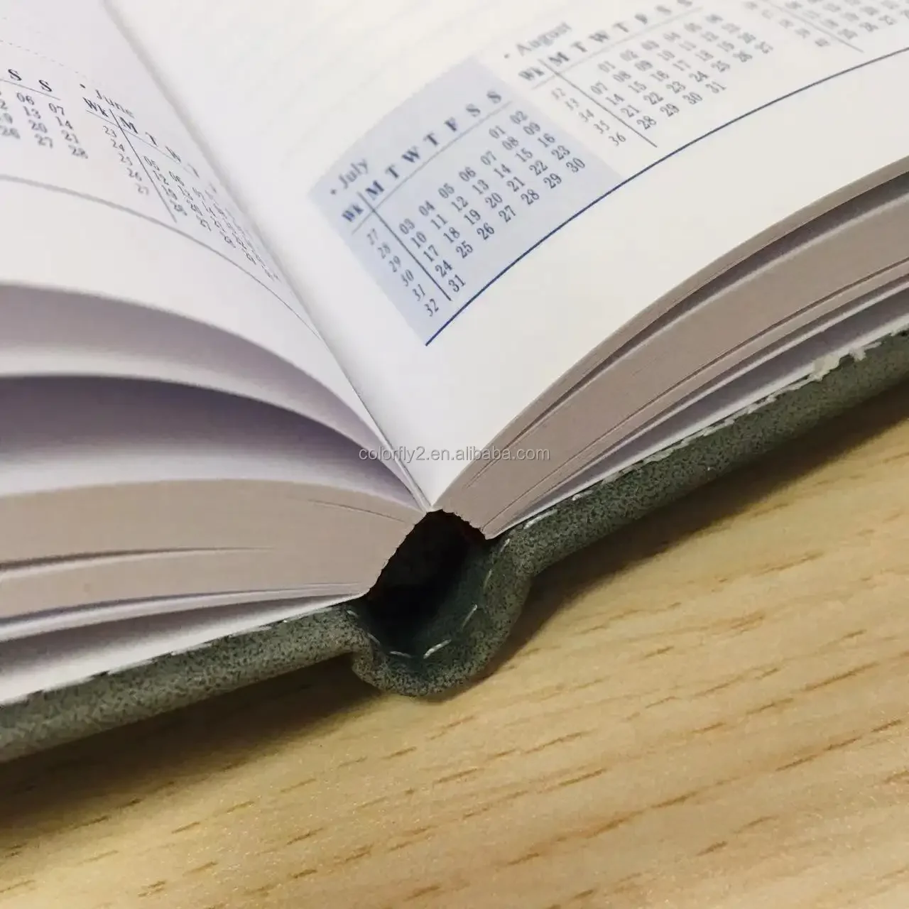 Custom Blue Suede Magazine Personalized Velvet Notebook A5 Notebook Event Gift Customized Printed Notebook Diary