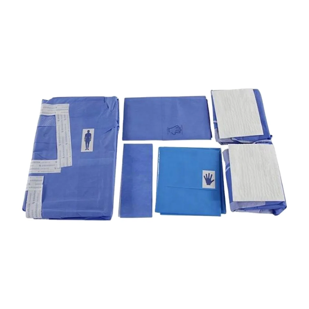 good quality medical surgical drape laparotomy pack