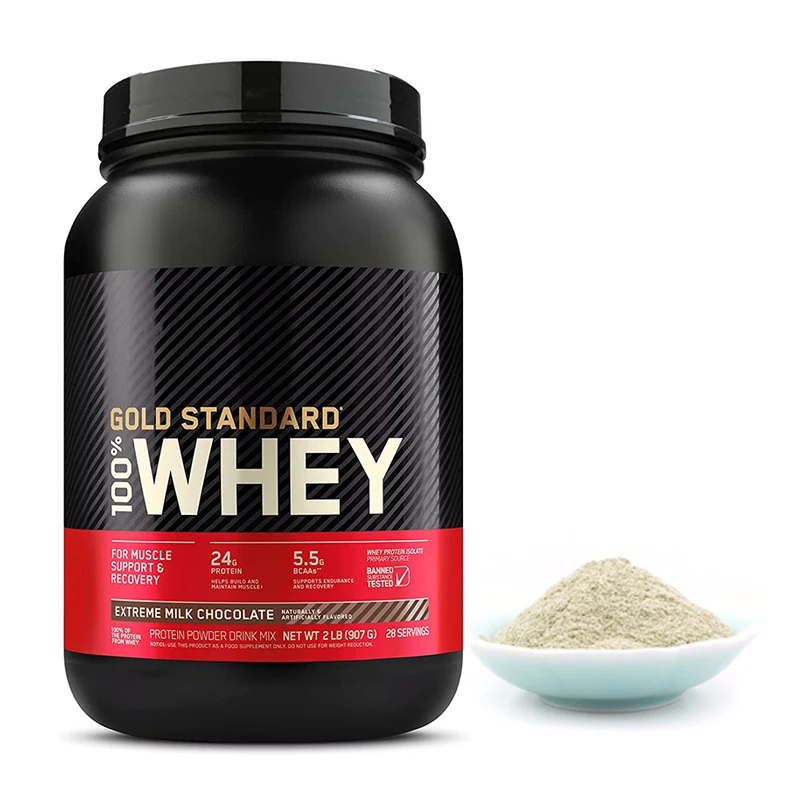 OEM/ODM Sport Nutrition Supplement Vegan Protein Powder Whey Protein Isolate Powder Gold Standard