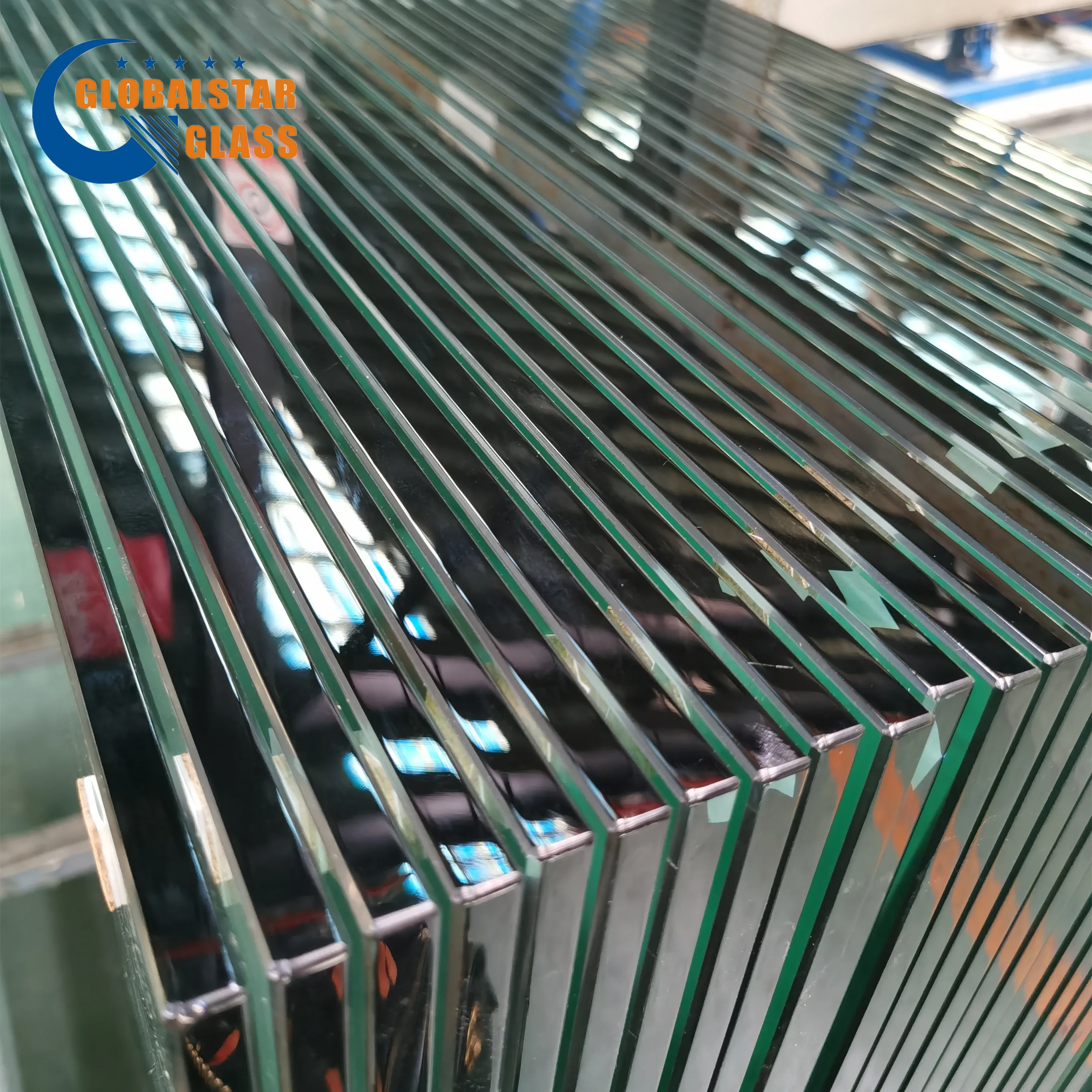 China high quality tempered glass panel 10mm 12mm manufacturer glass pool fencing