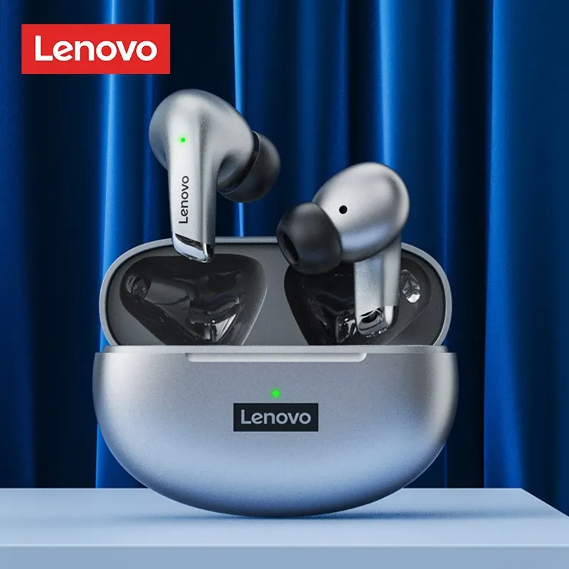 100% Original Lenovo LP5 Wireless Earbuds HiFi Music Earphone With Mic Headphones Sports Waterproof Headset 2022New