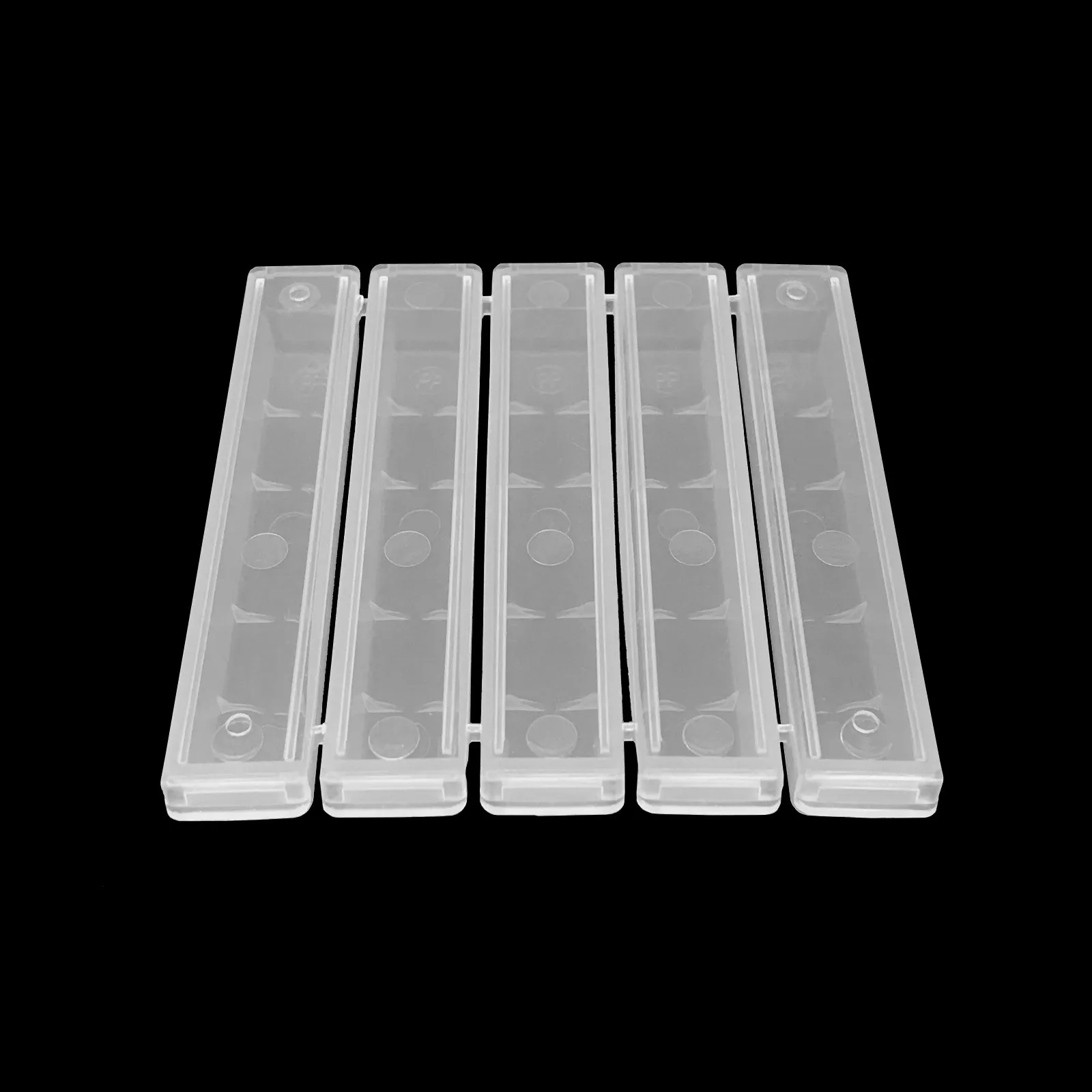 Box package tool sets five conjoined pp plastic packaging box 12*91mm drill container
