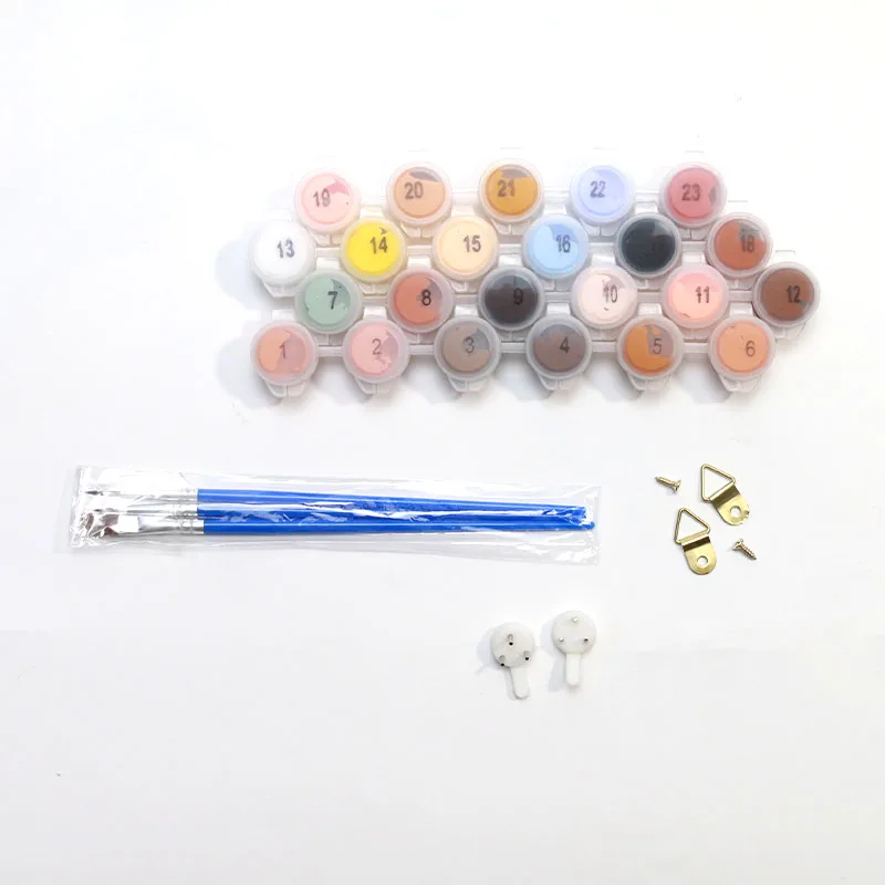 Wholesale  Diy Painting by Numbers for Adults Acrylic Paint Coloring Picture by Numbers