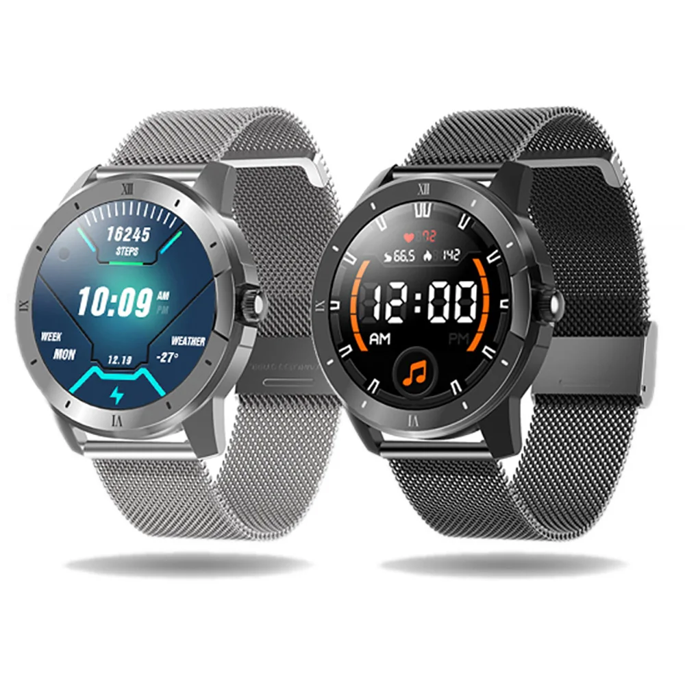 Android и iOS телефоны IP68 Водонепроницаемый трекер с полносенсорным цветным экраном пульсометр Шагомер монитор сна умные часы