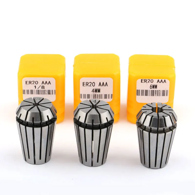 High-precision spring chuck er20 engraving machine spindle motor parts NC cutter handle