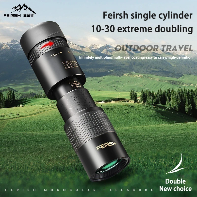 High-Definition Professional Outdoor Telescope Dual-Purpose Day and Night Mobile Phone Connection for Photos and Videos