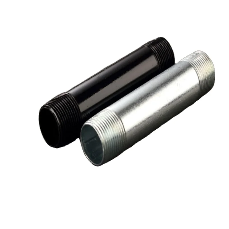 Competitive Price  Barrel Special Pipe Nipples BSPT/BSPP/NPT Thread End Nipple