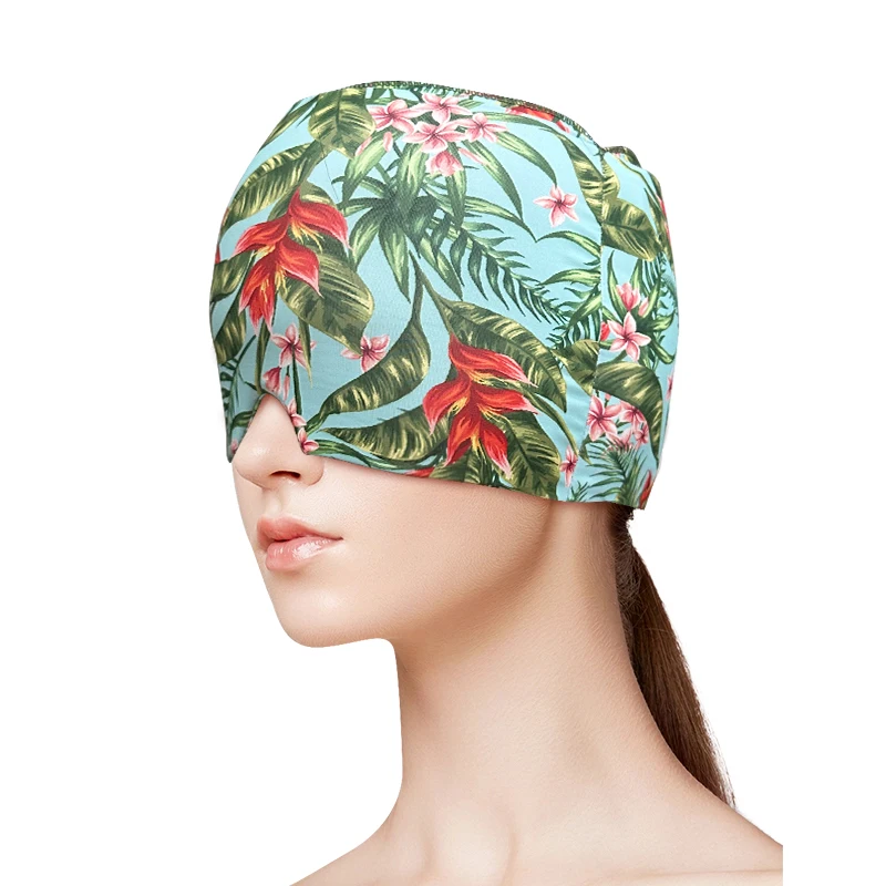 MOEN 400g 500g 600g Double-Sided Solid Non Liquid Gel Reusable Cold Therapy Headache and Migraine Relief Cap