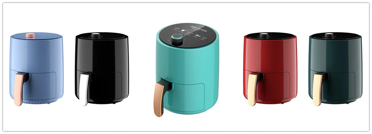 Mini Vacuum Fryer 2.8/3.2L 1200W Kitchen Appliance Manual Control Less Fat More Healthy Easy Clean Electric Hot Air fryer Oven