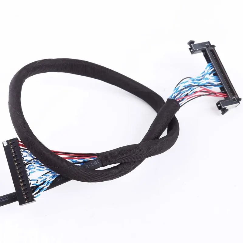 Electrical Wire 40 Pin Lvds Display Cable Manufacturer