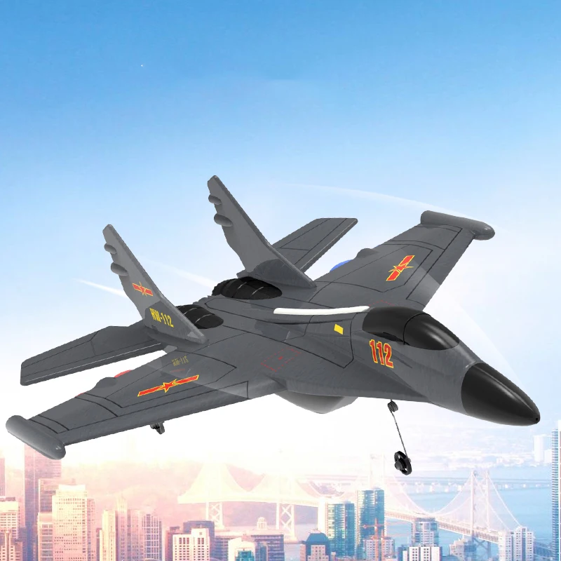 2023 New  epp foam jet glider model unmanned aircraft stunt drone remote control aircraft J-11 fighter model rc plane