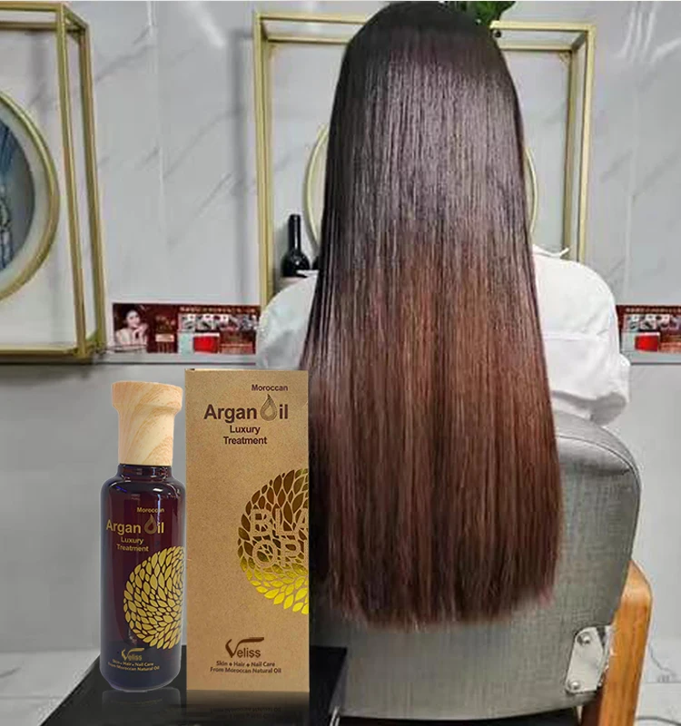 Protein keratin New Organic Hair Serum Brazilian Keratin Treatment with Natural Argan Oil Essential Hair Oil from Brazil