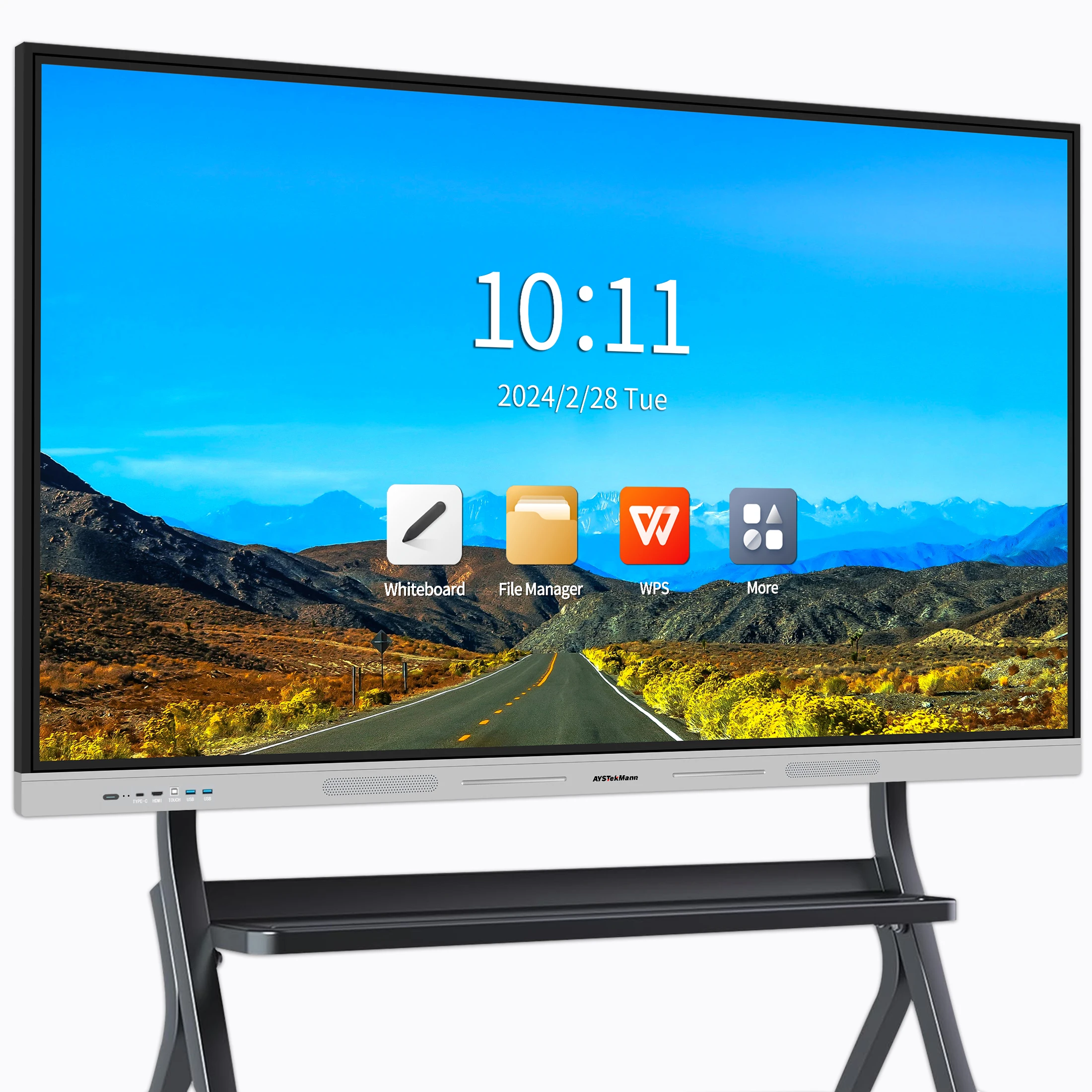 Smart Classroom Board 55 65 75 85 98 inch Smart Board for teaching school interactive smart boards interactive panels