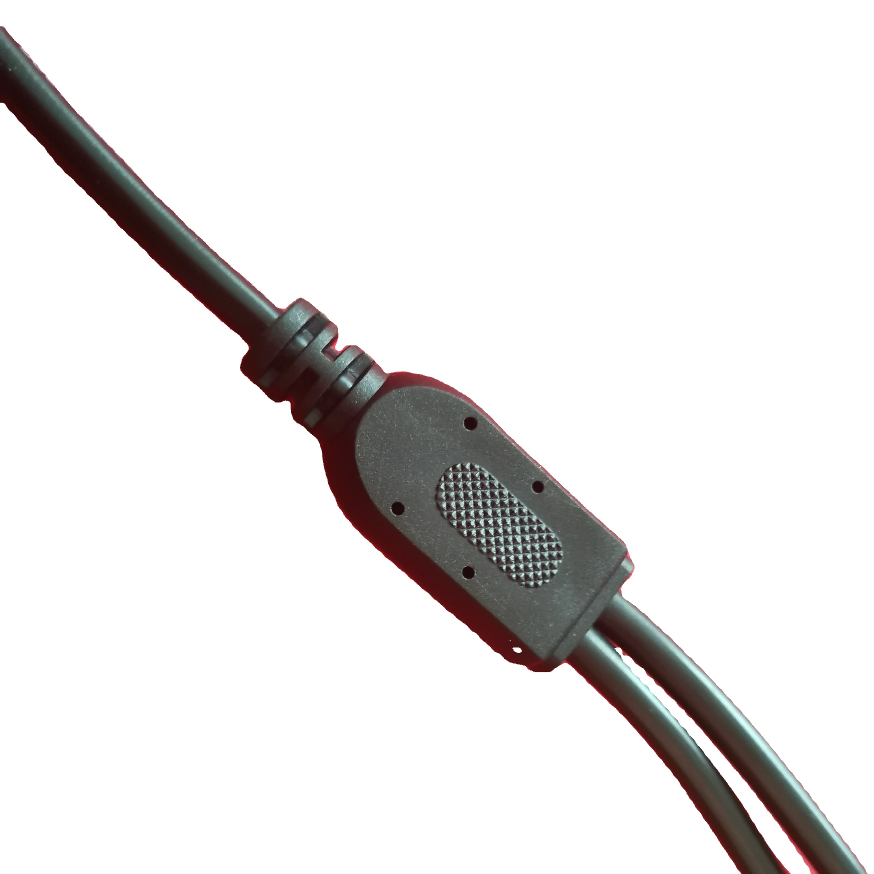 splitter 1X2 DC power cable  5.5*2.1 male to female customized for led light