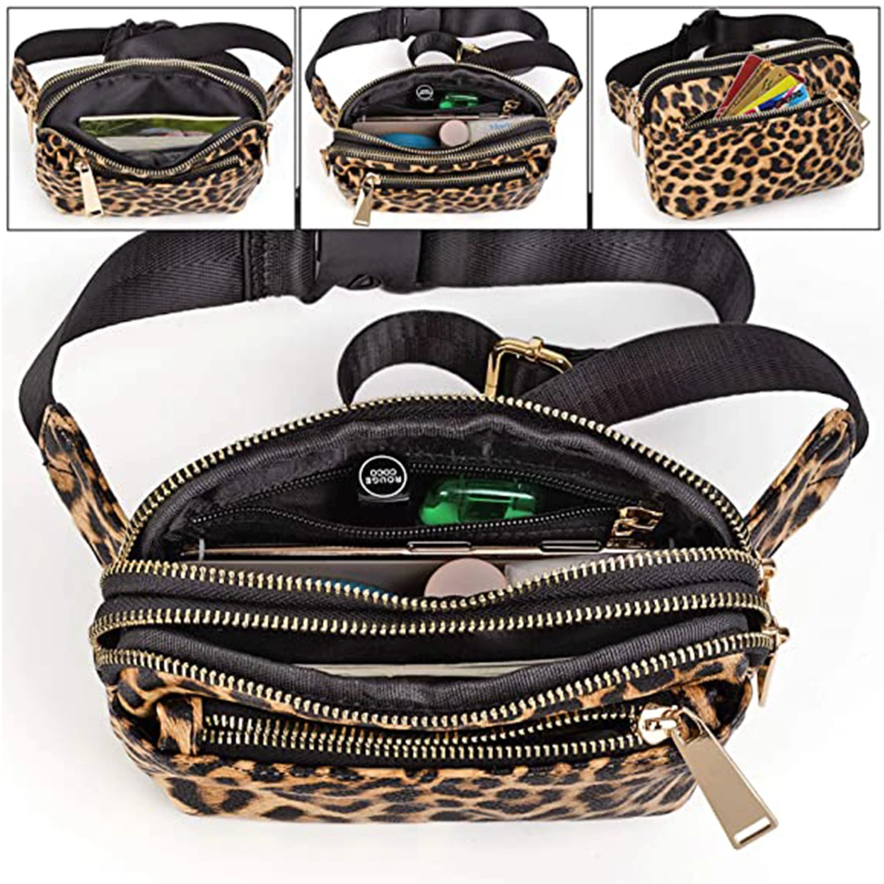 custom  travel fanny pack mini leather fanny pack lulu lemon fanny pack luxury waist bags for women