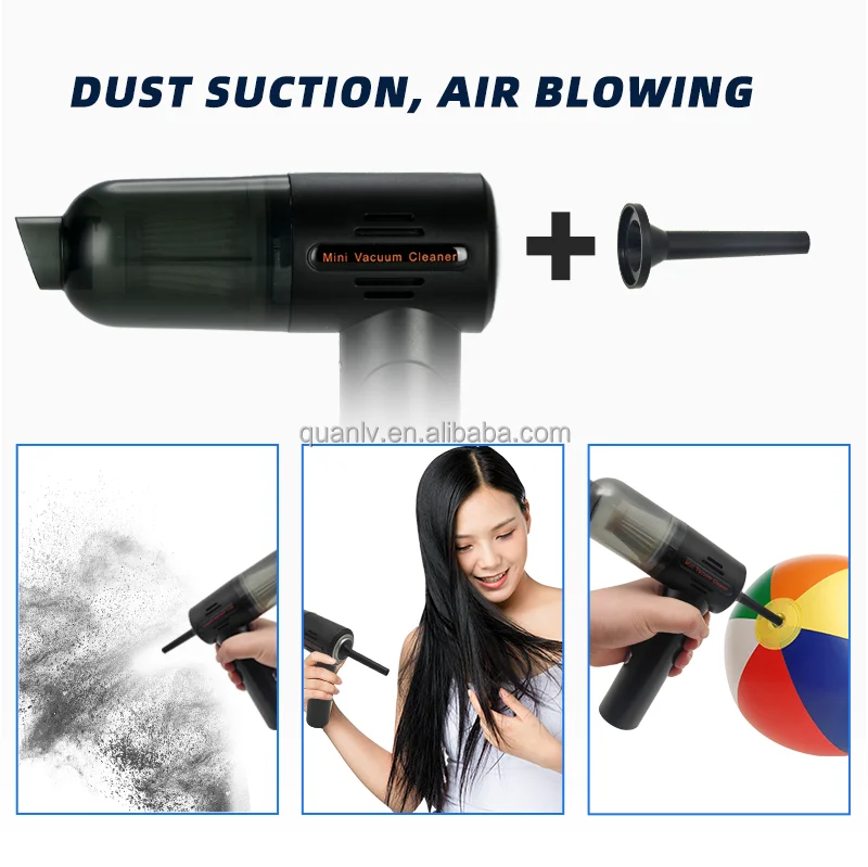 2024 Best seller 3 in 1 Car wireless  Vacuum Cleaner High Power Cordless Rechargeable Handheld Portable Mini Auto Vacuum