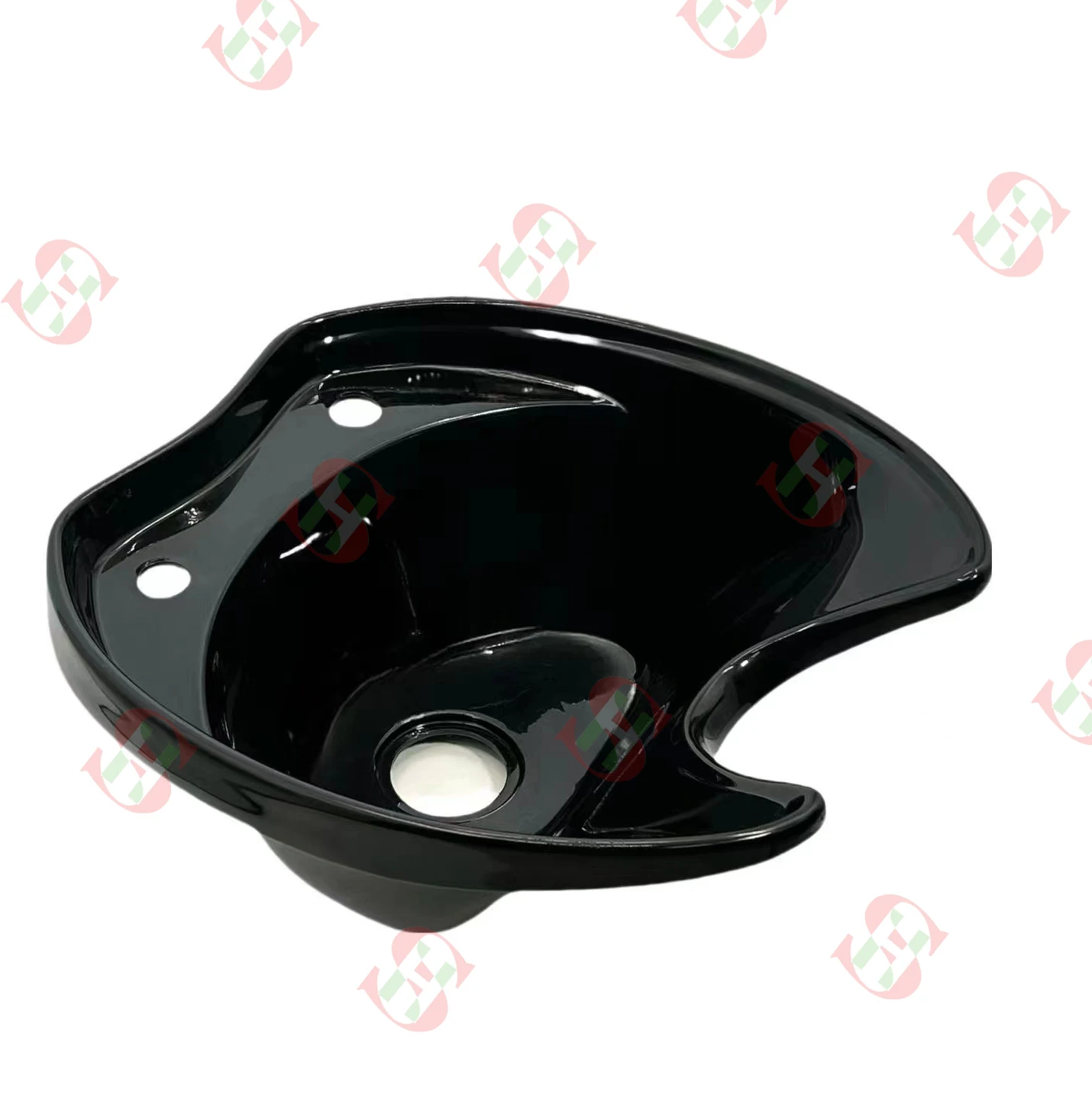 ABS Plastic Shampoo Bowl Hair Sink Black Washing Hairdresser Basin for Hair Backwash Basin Beauty Salon