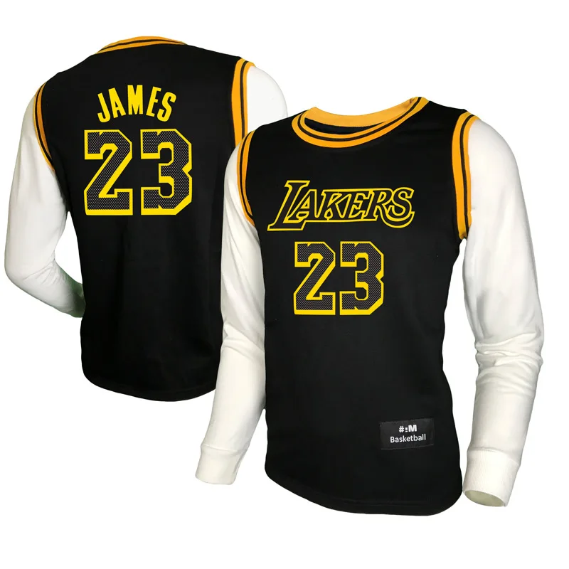 Wholesale Raptors Lin Bookstore Cat Leonard Basketball FakeTwo Long Sleeve Nets Owen Durant James T-Shirt