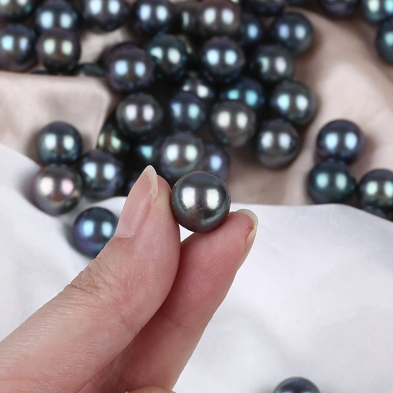 11-12mm Wholesale High Quality Natural Freshwater Edison Round Pearl Loose Beads