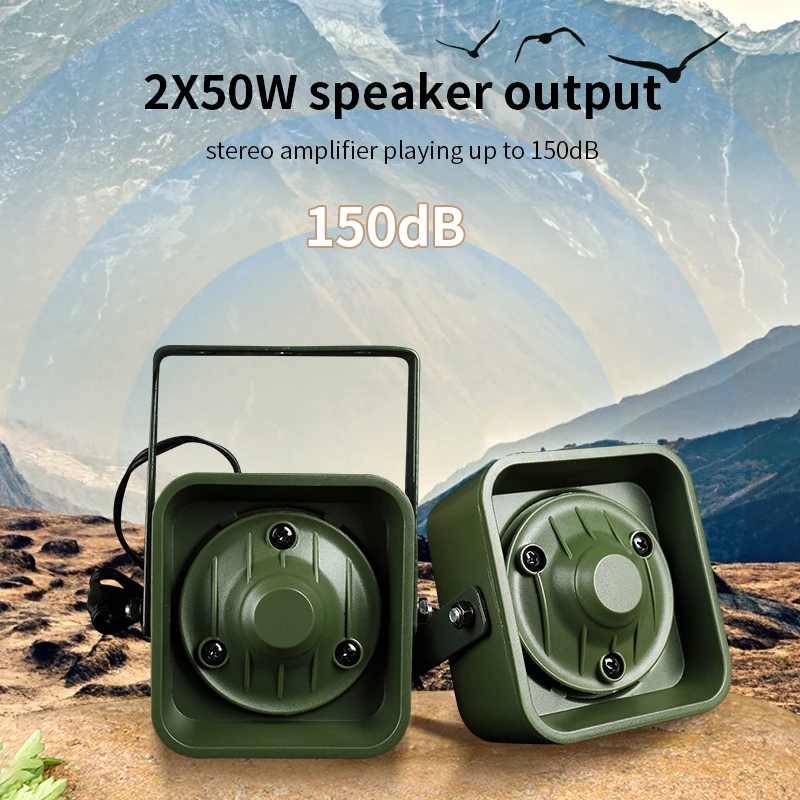 Factory Offer Outdoor and Sport Waterproof Sound Hunting Birds Duck Caller with Remote Control and Timer