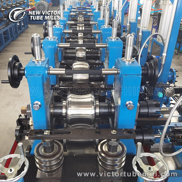 Square / Round / Rectangle steel pipe mill machine tube making plant