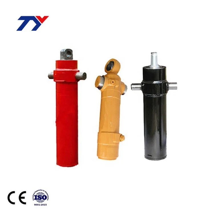 Factory TONGYONG press use excavator welded Hollow hydraulic piston cylinder