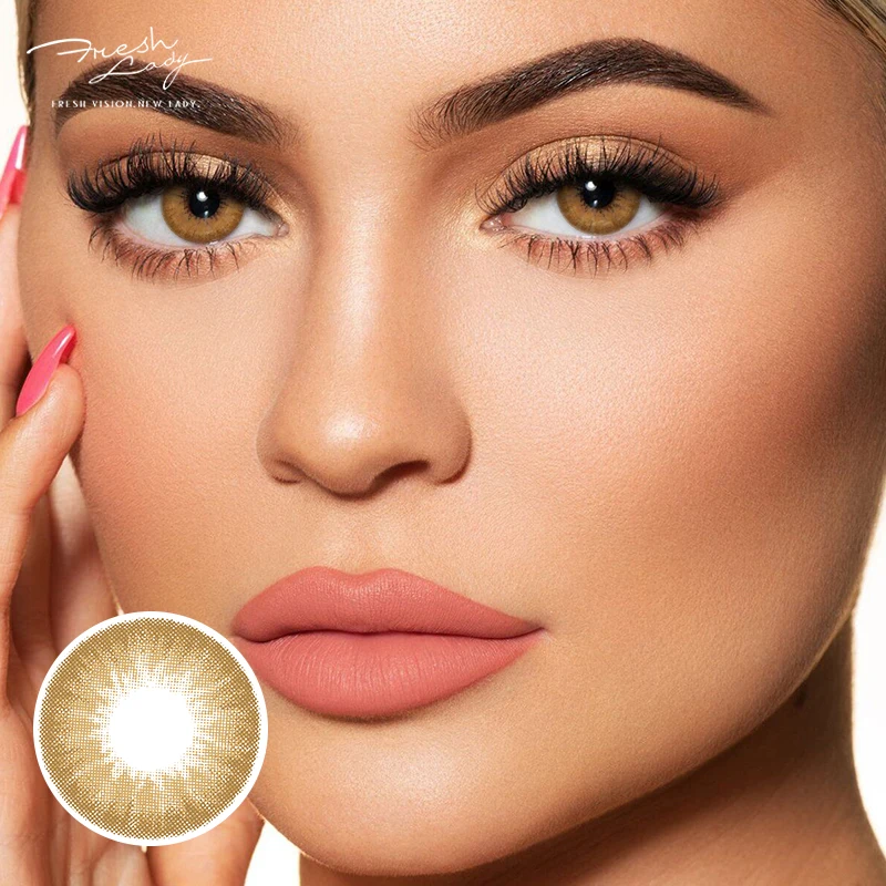 Ежедневные одноразовые контактные линзы Fresh Lady Шаринган косплей косметика для глаз 1 год
