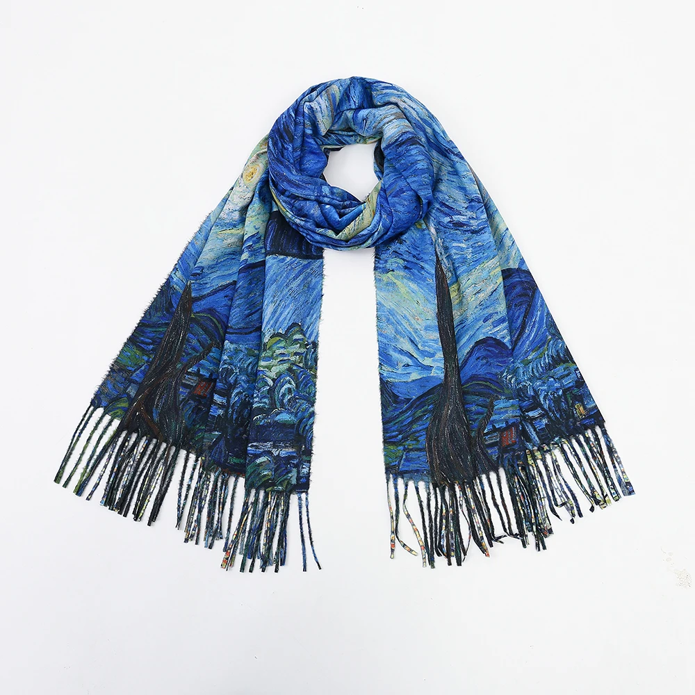 Женский зимний шарф