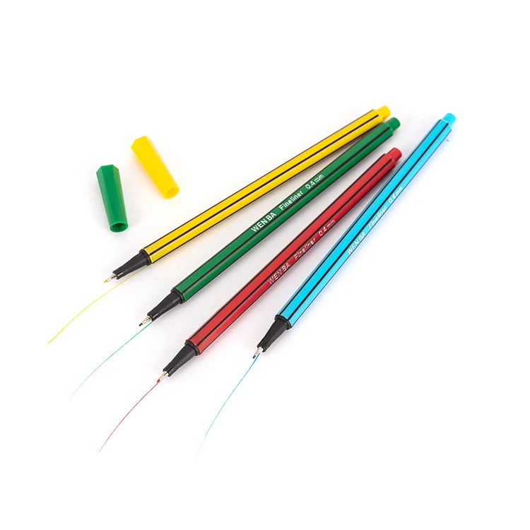 0,4 мм пуля наконечником для письма Классическая приковывающая взгляд маркеры для рисования, ручка