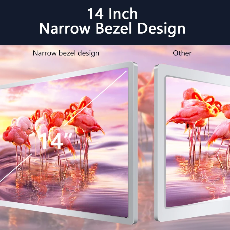 2024 New style odm/oem triple laptop screen extender monitor dual 14 inch