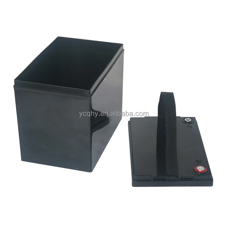 For golf cart RV caravan marine battery 12v 70ah abs waterproof plastic empty lithium battery case
