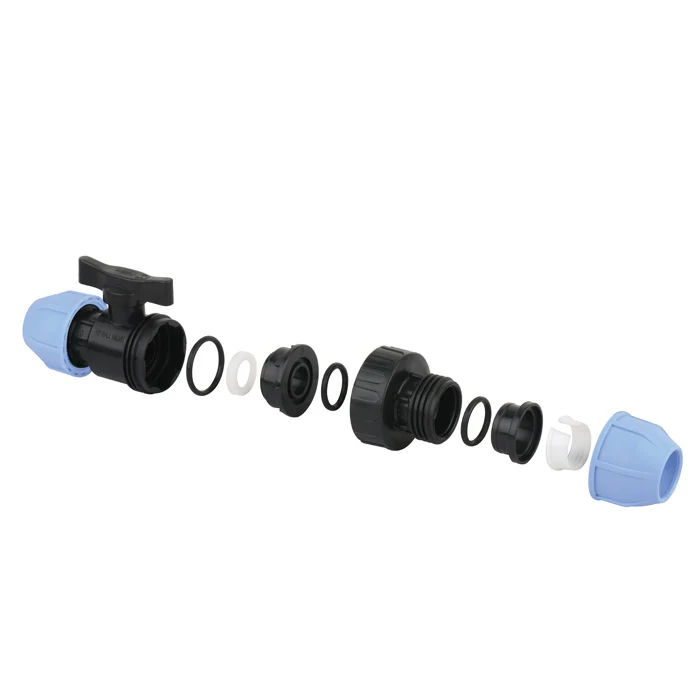 KEXING ирригатор OEM ISO17885 ISO14236 CE PN16 PN10 оросительные плотные фитинги PP HDPE пластиковый шаровой
