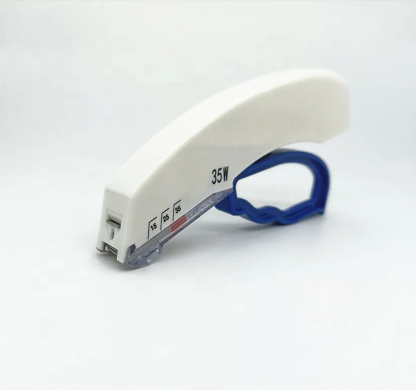 Medical surgical disposable skin stapler for wound closure 35W