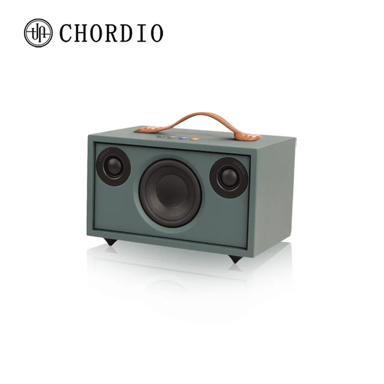 CHORDIO A3 Professional DJ Speakers for Entertainment, Wholesale Option, portable sound box for outdoor use, Pine-green speaker