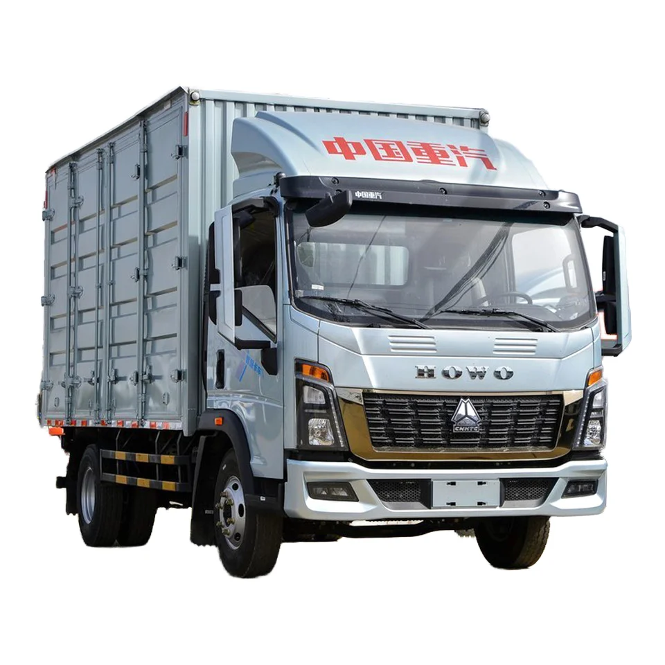 China 4x2 National Heavy Duty Truck Howo Light Mini Truck single cabin 1-5 ton truck with Weichai engine