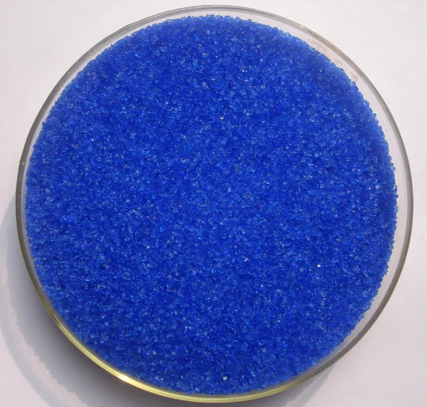 Chemical Auxiliary Agent Blue Silica Gel Bead Raw Materials in 2-4mm