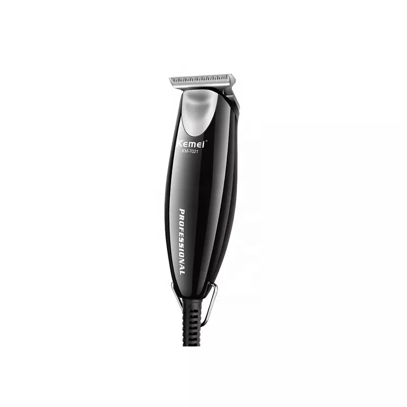Kemei KM-7021 rechargeable electric beard shaver trimmer hair clipper for barber men