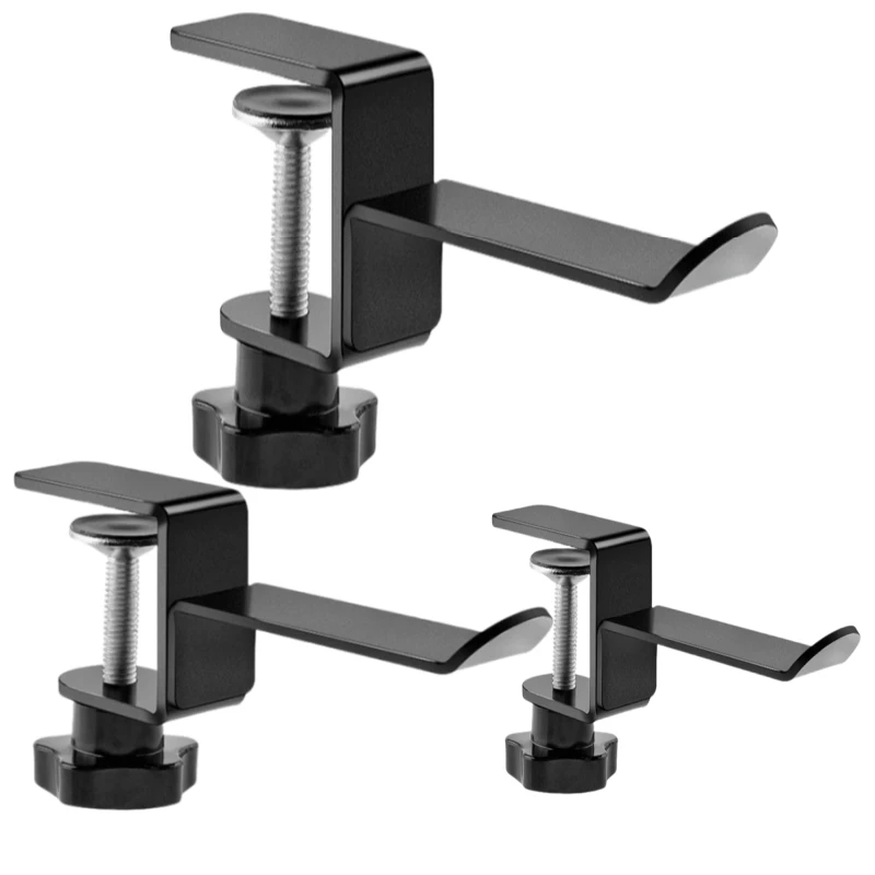 Factory Customized Metal Stand Desk Adjustable Bracket Hooks Double U Shaped Shelf