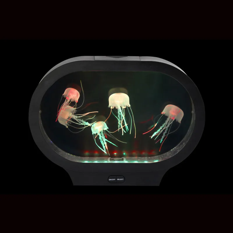 LED Jellyfish Lamp USB Night Light Color Changing Jellyfish Tank Aquarium Kids Gifts Relaxing Mood Fantasy Lamps