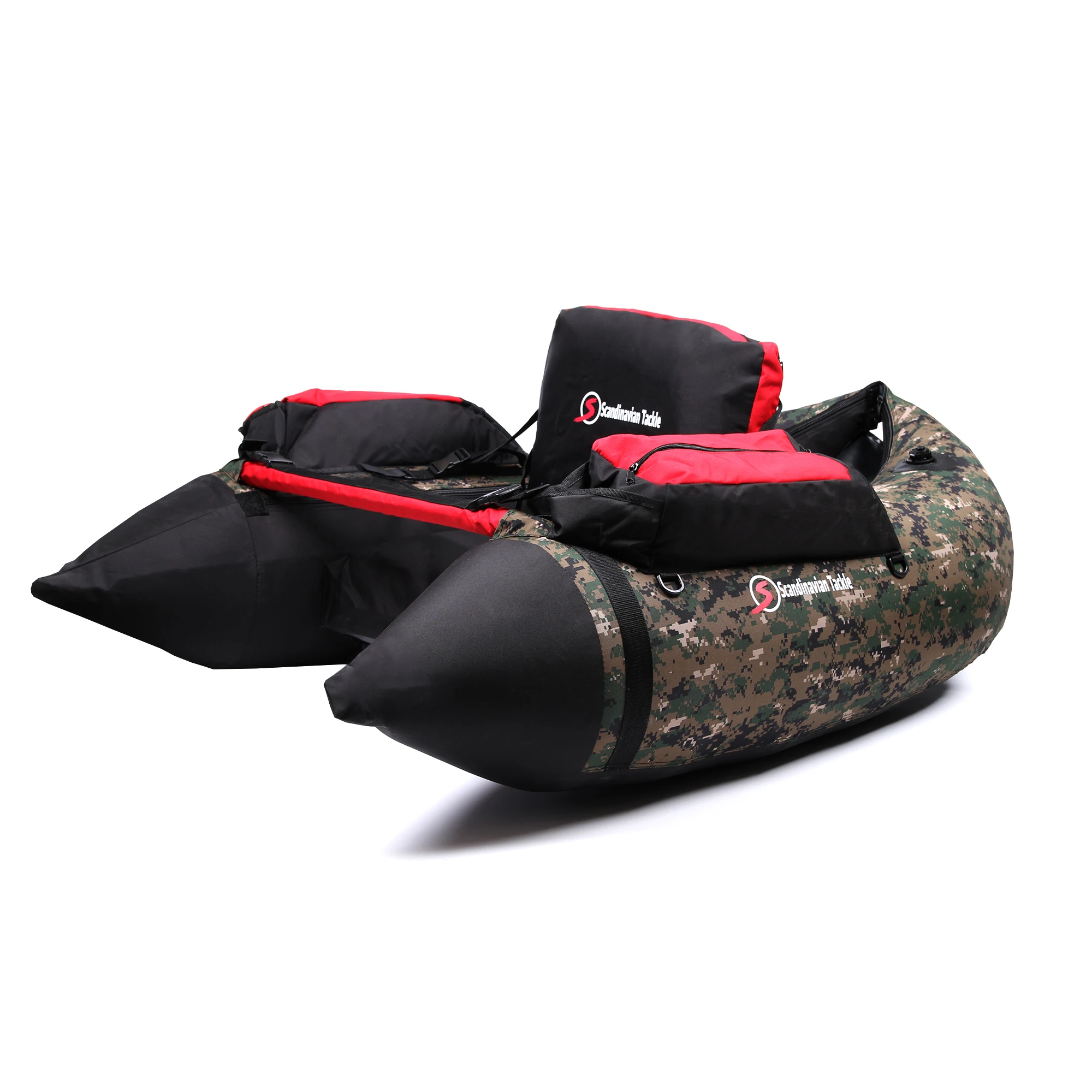 New Type PVC Floating Pontoon Tubes Fishing Inflatable Self Inflating Life Self-bailing Rafting Boat