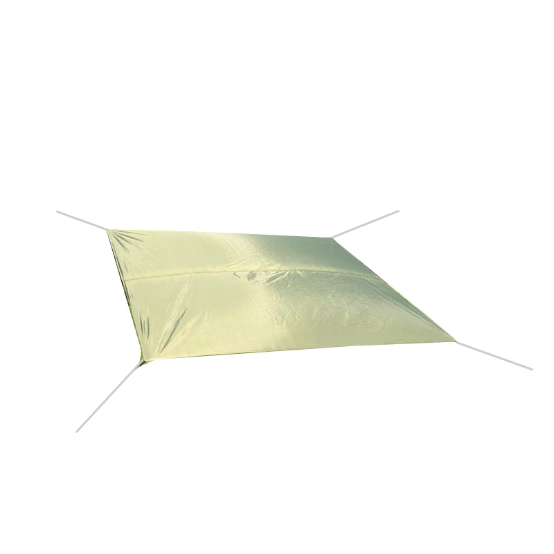 Mountaincattle Factory 4x3 Meters Waterproof Green Color 190T Flysheet Ultralight Hammock Tarp Outdoor Gears